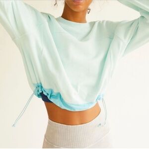 Free people movement crew neck top XS